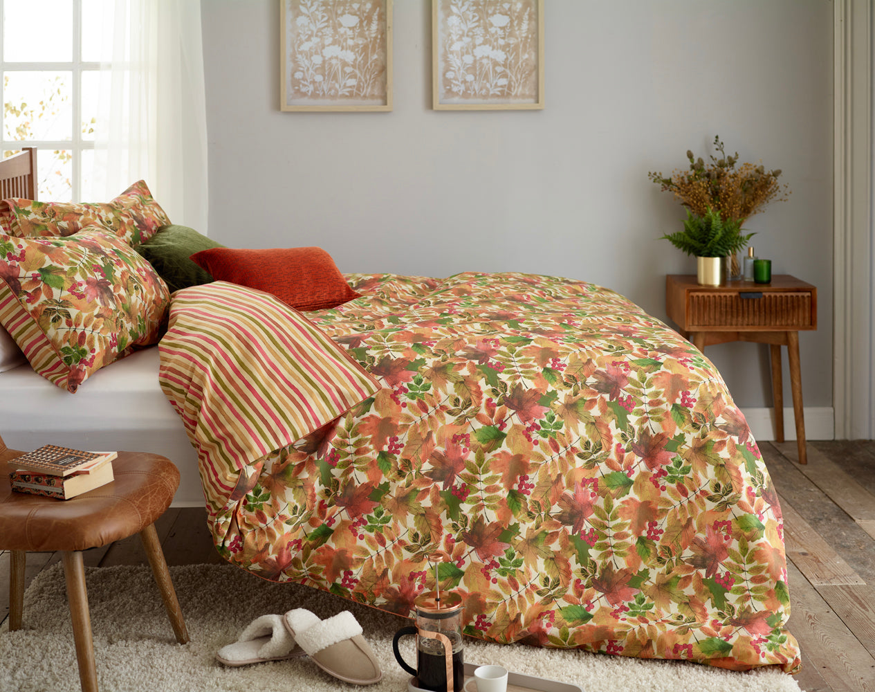 Bed Sheet Set DEY Autumn Leaves