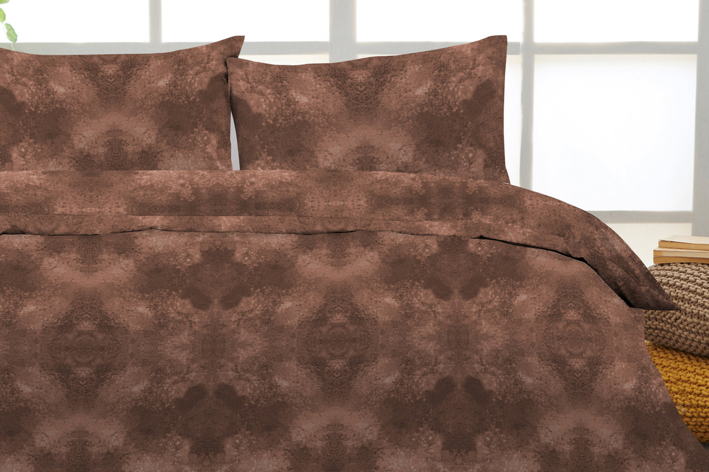 Fitted Sheet set Autumn Brown
