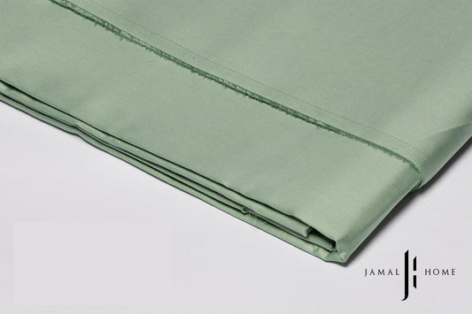 unstitched men Suiting Cotton Satin 100 % Cotton Colour Dusty Green