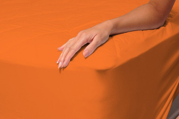 Fitted Sheet  Orange