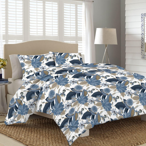 T250 - 8 Pc Comforter Set - Modra Kostka