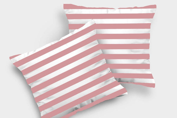 Cushion Cover Pair Galaxy Pink Line