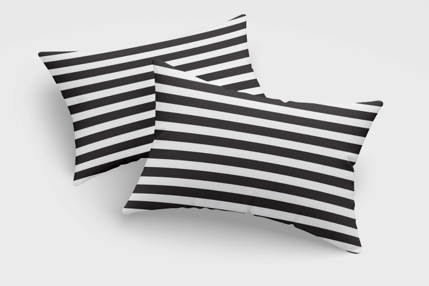 Pillowcase Pair Galaxy line Black