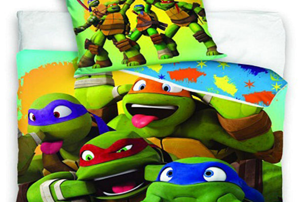 Kids Bed sheet Ninja Turtles