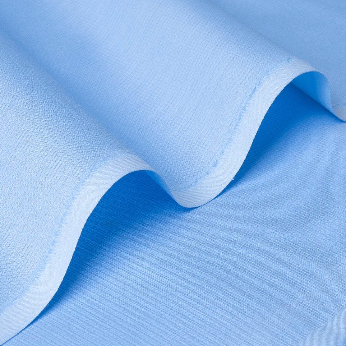 unstitched men Suiting Super Fine 100 % Cotton Colour Sky blue
