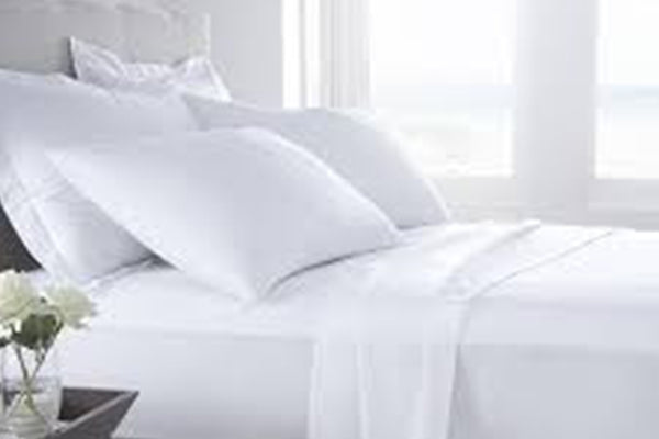 Bed sheet set Solid White