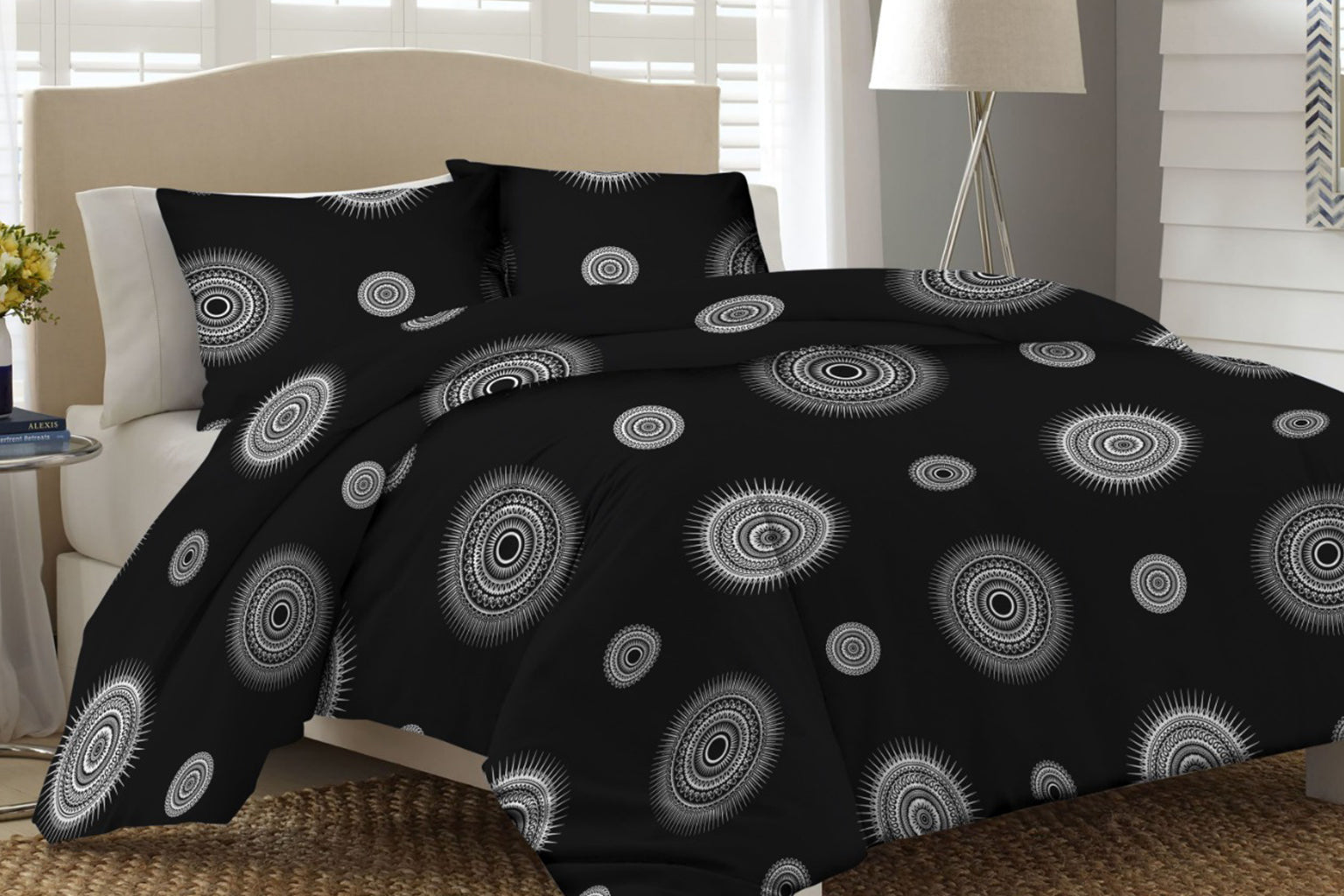 Black bed online sheets