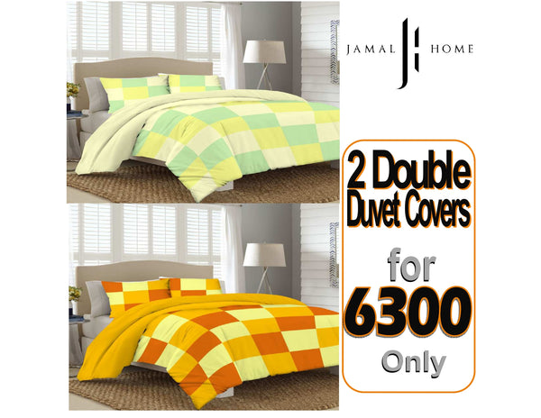 T200  - 2 Pc Pack -  Double Quilt cover Set