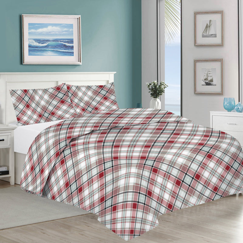 WINTER COMFORTER 400 GSM COTTON SATIN Scottish