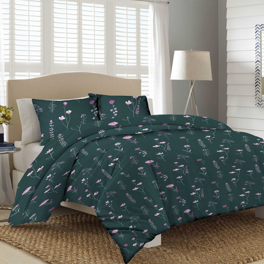 Bed sheet set Vlci Maky Zelene