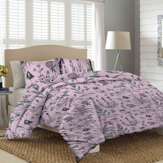 Bed sheet Cotton Satin PAULE Pink