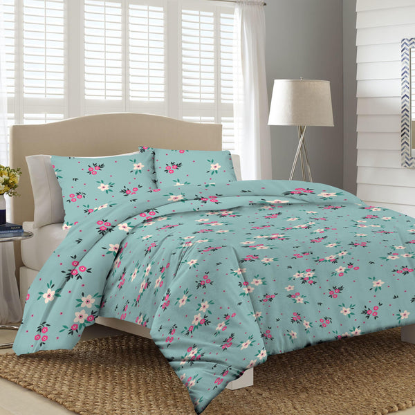 Fitted Sheet Dusty flower F