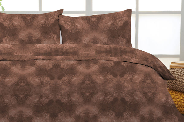 Fitted Sheet set Autumn Brown