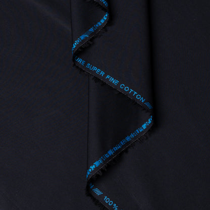 unstitched men Suiting prestige 100 % Cotton Colour Black