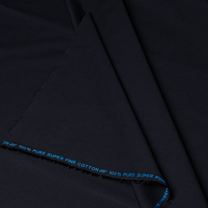 unstitched men Suiting prestige 100 % Cotton Colour Black