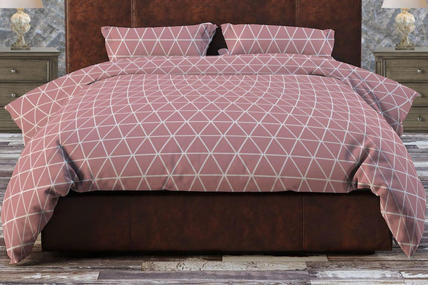 Bed sheet set Galaxy Star pink