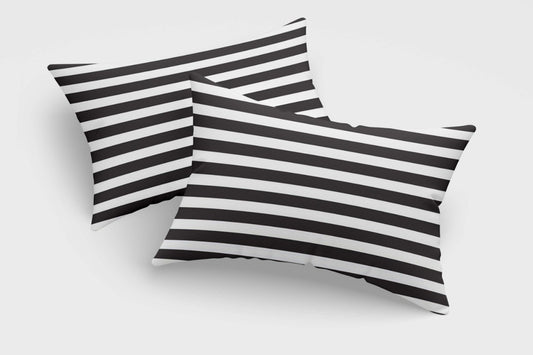 Pillowcase Pair Galaxy line Black