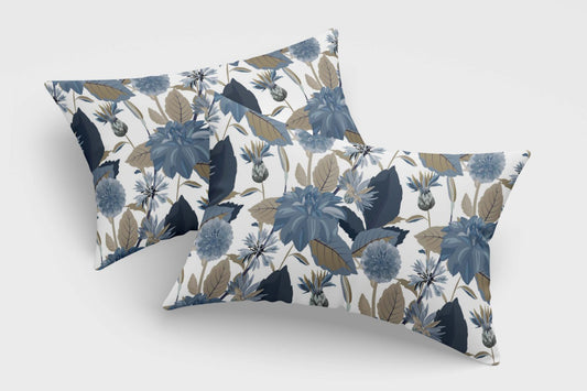 Pillowcase Pair Modra Kostka