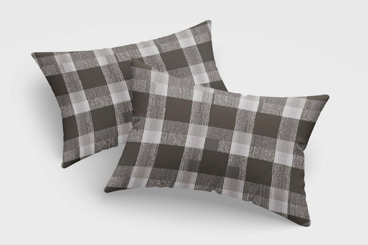 Pillowcase Pair Black Chack
