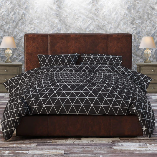 Bed sheet set Galaxy Star Black