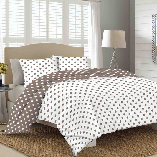 Duvet Cover Set Sedy puntik F+R